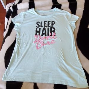 Sleep hair dont care tee xxl graphic tee